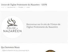 Tablet Screenshot of nazareen.fr